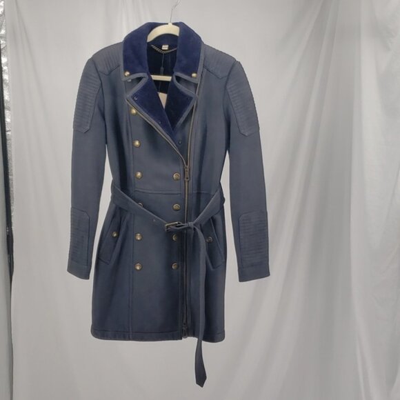 Burberry Trench Coat Size 12 - Picture 3 of 9